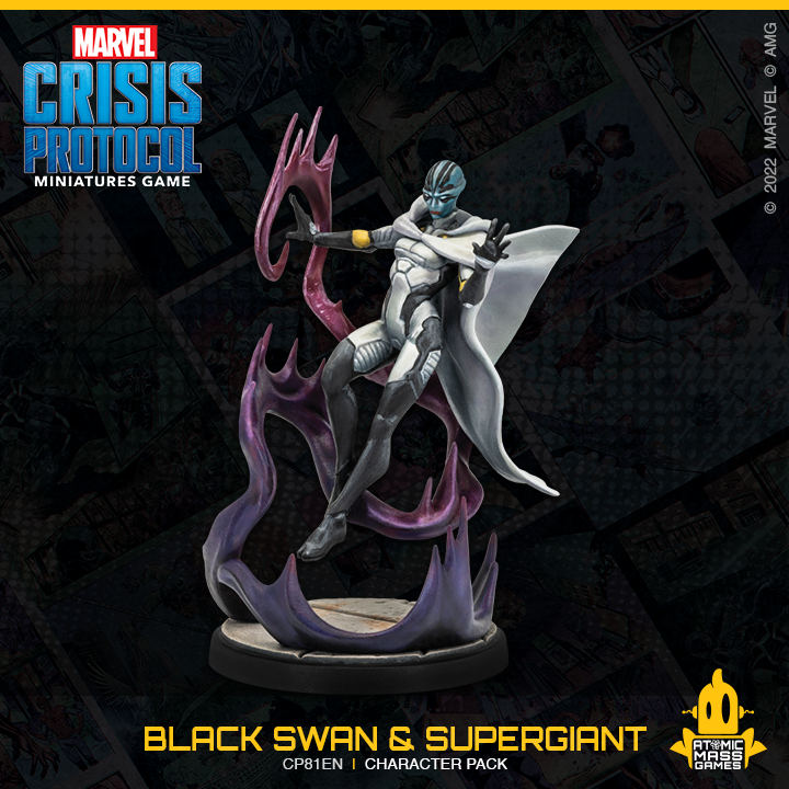 Marvel Crisis Protocol : Black Swan and Supergiant Character Pack